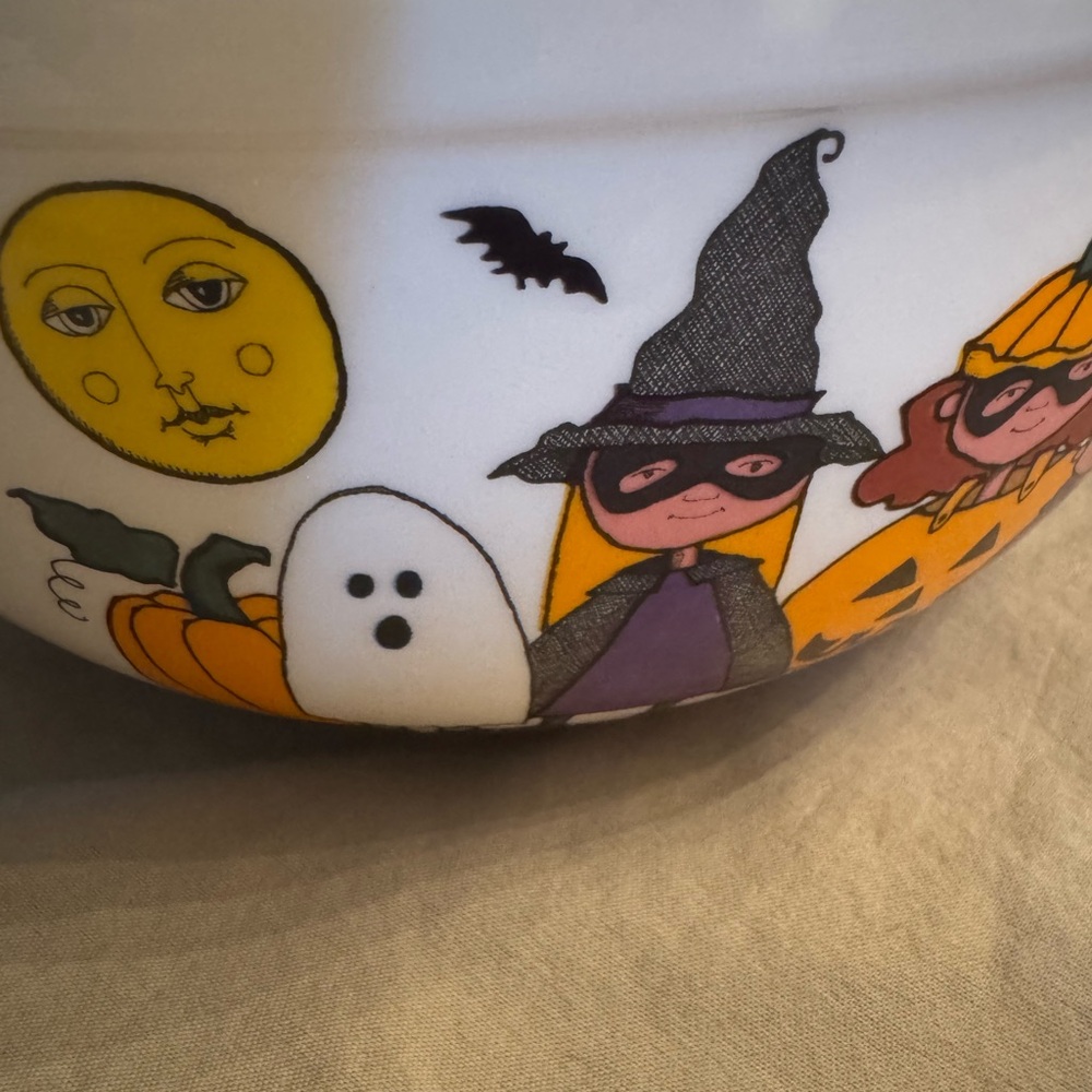Vintage Starbucks Halloween Candy Bowl